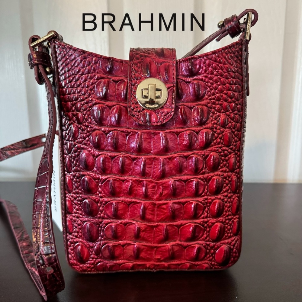 Brahim Marley Bag Rose Ombre All Over
Genuine Leather Handbag Purse